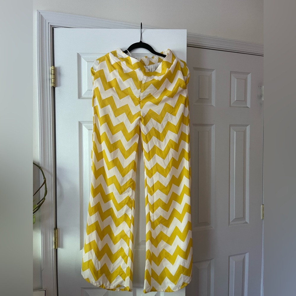 Wide leg palazzo pant